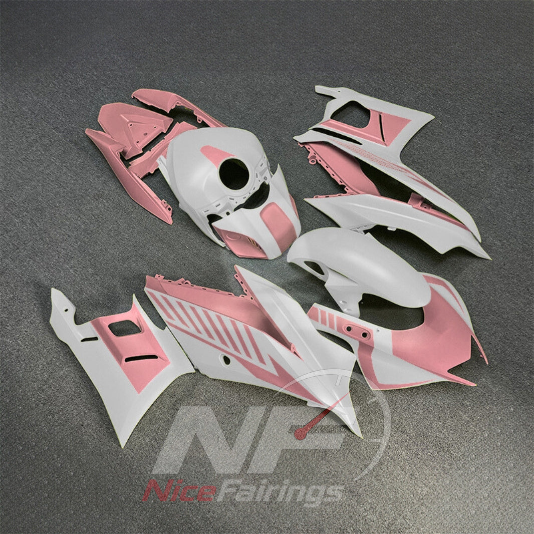 Custom-Painted Fairing Kit Fits Yamaha YZF-R25 YZF-R3 2019-2024 | NiceFairings - side angle image
