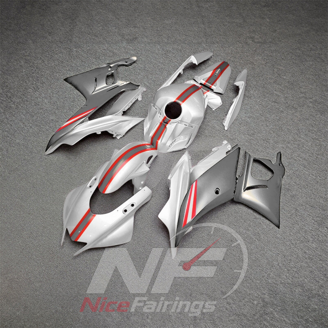 Aftermarket Replacement Fairing Panels Compatible with Yamaha YZF-R25 YZF-R3 2019-2024 | NiceFairings - front angle image