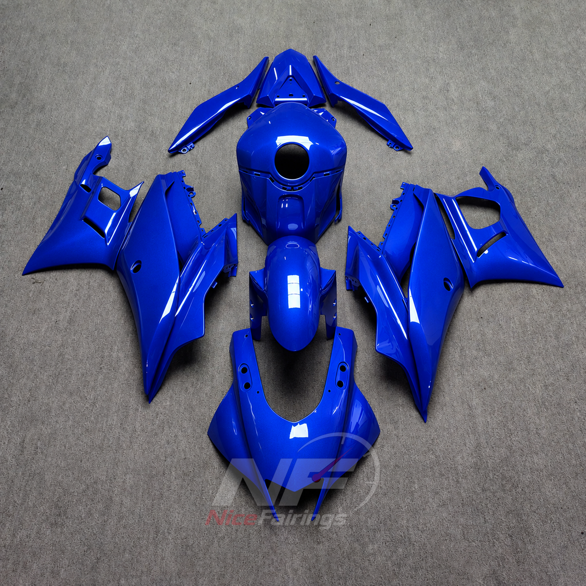 Custom-Painted Fairing Kit Fits Yamaha YZF-R25 YZF-R3 2019-2024 | NiceFairings - main product image