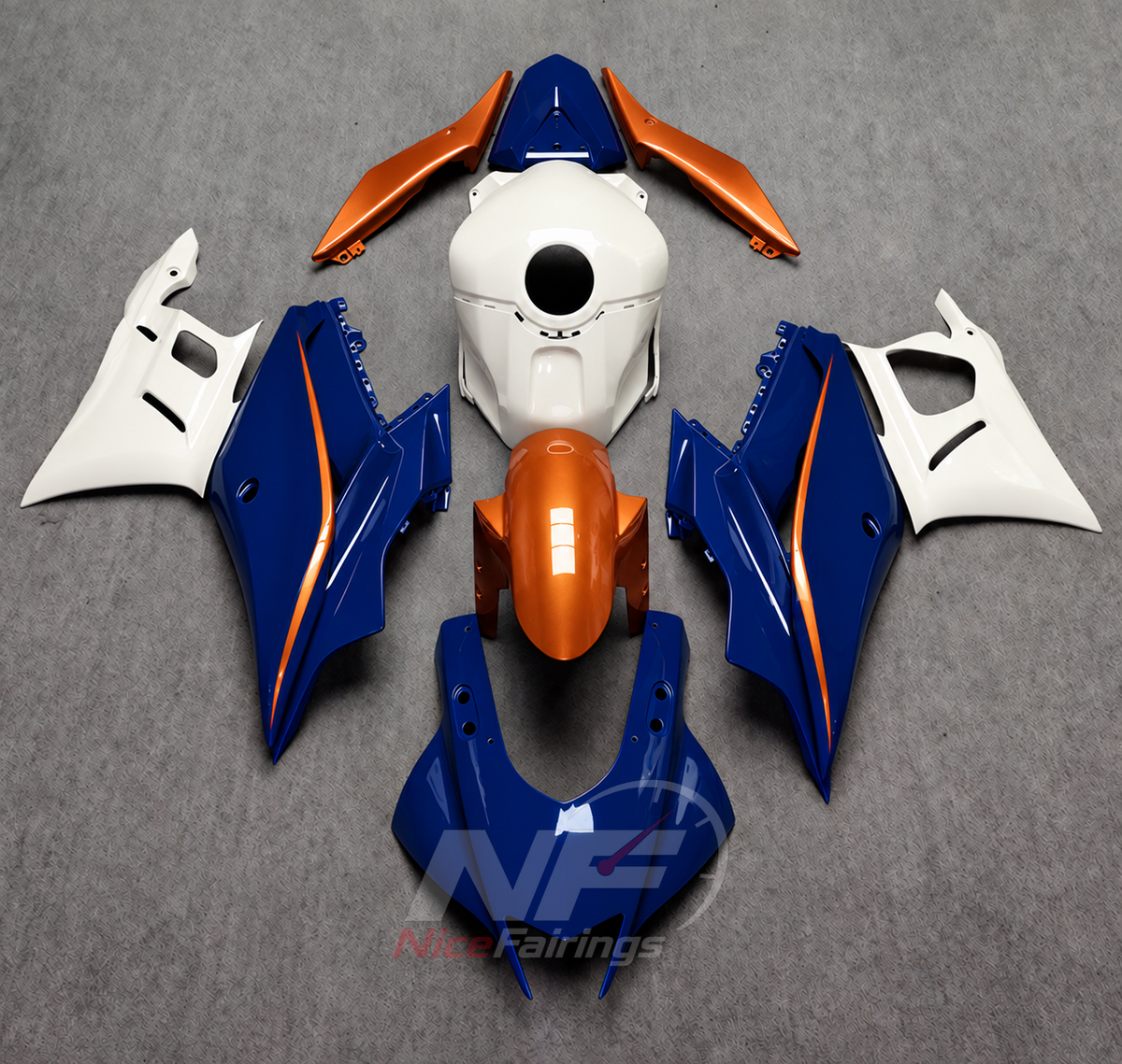 Aftermarket Sportbike Bodywork Set Fits Yamaha YZF-R25 YZF-R3 2019-2024 | NiceFairings - main product image