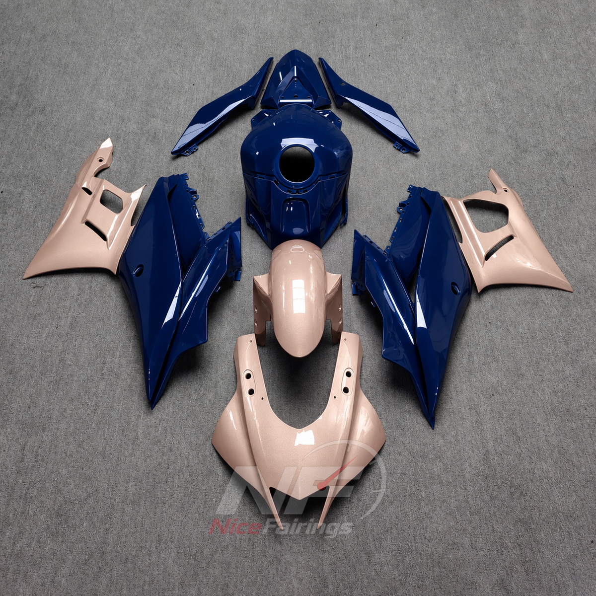 Aftermarket Sportbike Bodywork Set Fits Yamaha YZF-R25 YZF-R3 2019-2024 | NiceFairings - main product image