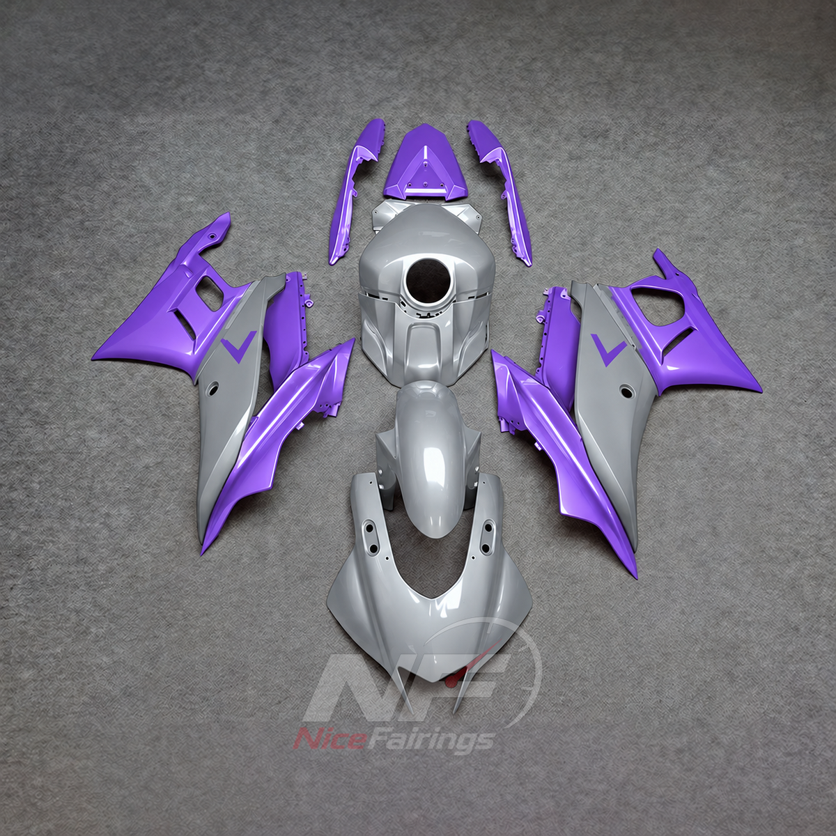 Replacement Sportbike Bodywork Set Fits Yamaha YZF-R25 YZF-R3 2019-2024 | NiceFairings - main product image
