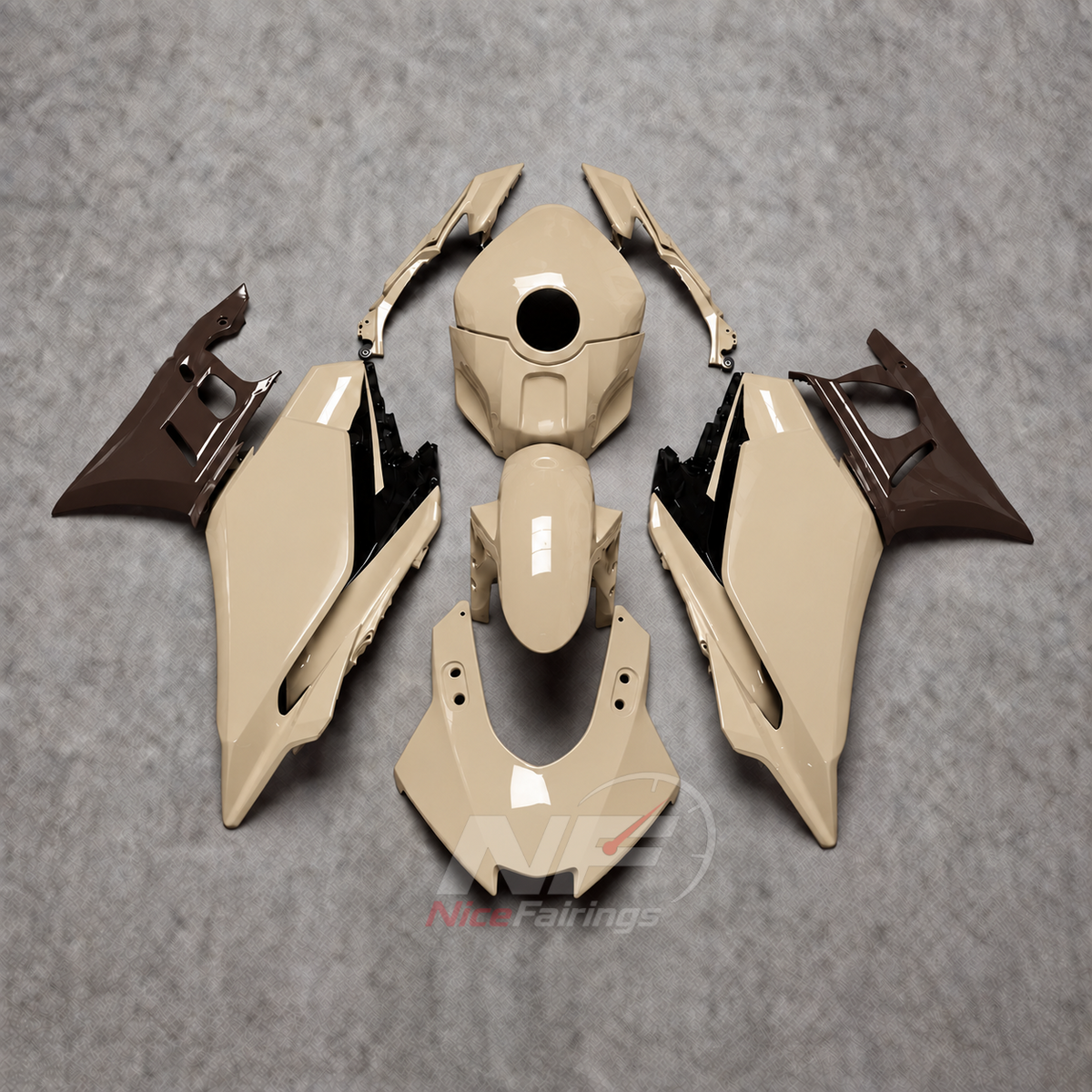 Custom-Painted Fairing Kit Fits Yamaha YZF-R25 YZF-R3 2025-2026 | NiceFairings - main product image