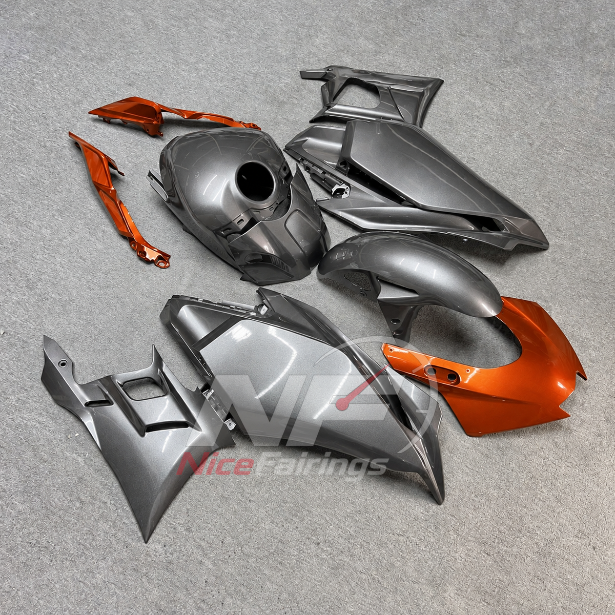 Custom-Painted Bodywork Kit Fits Yamaha YZF-R25 YZF-R3 2025-2026 | NiceFairings - front angle image