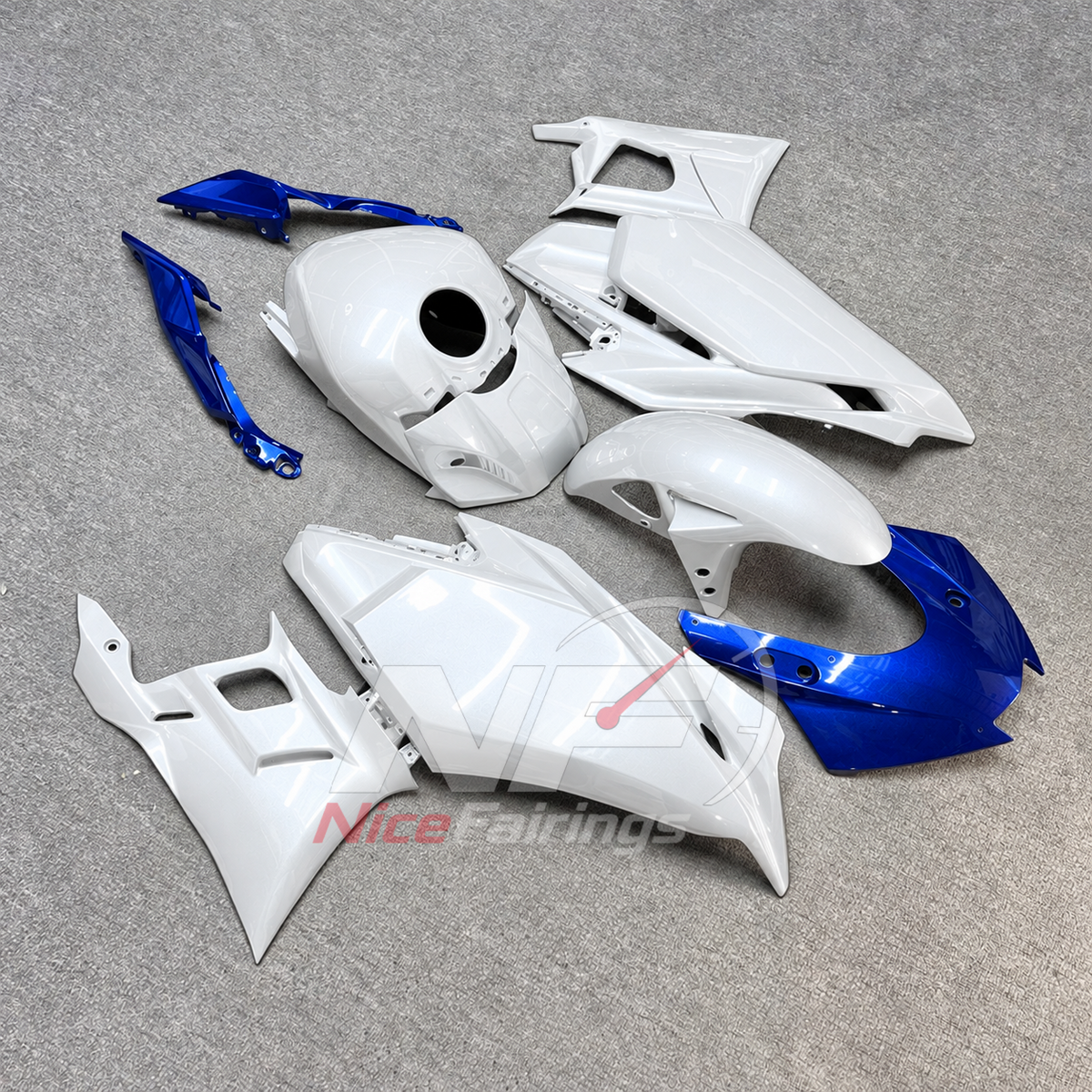 Replacement Motorcycle Fairing Set Fits Yamaha YZF-R25 YZF-R3 2025-2026 | NiceFairings - side angle image
