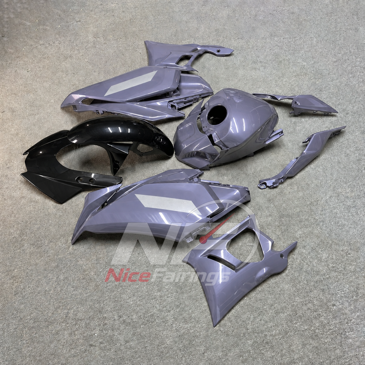 Custom-Painted Fairing Kit Fits Yamaha YZF-R25 YZF-R3 2025-2026 | NiceFairings - front angle image