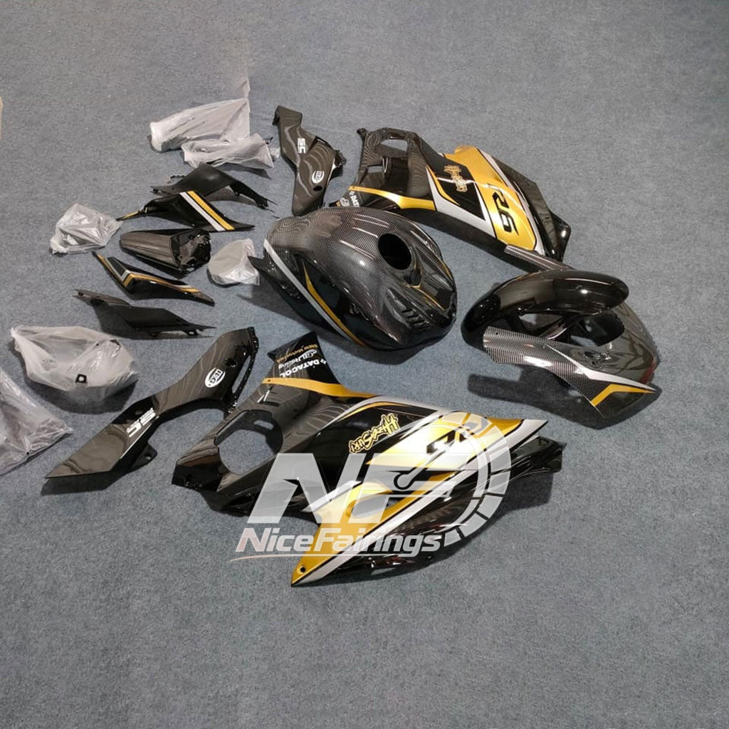 For YAMAHA YZF-R6 2017-2026 Reinforced Tabs Aftermarket Custom Painted Bodywork Fairings Kit | NiceFairings - rear angle image