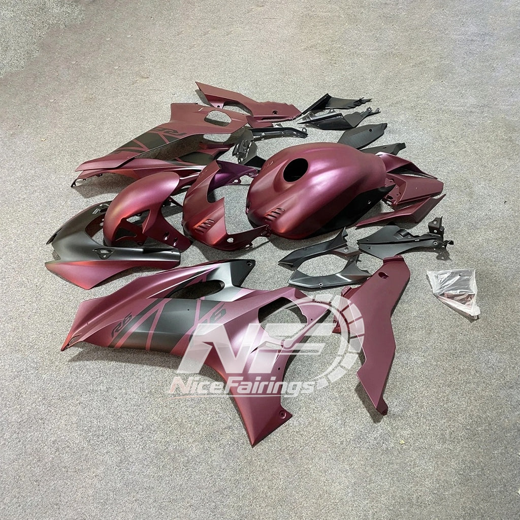 For YAMAHA YZF-R6 2017-2026 YZF R6 17-26 Set Moulded Aftermarket Custom P Fairings Kit | NiceFairings - side angle image