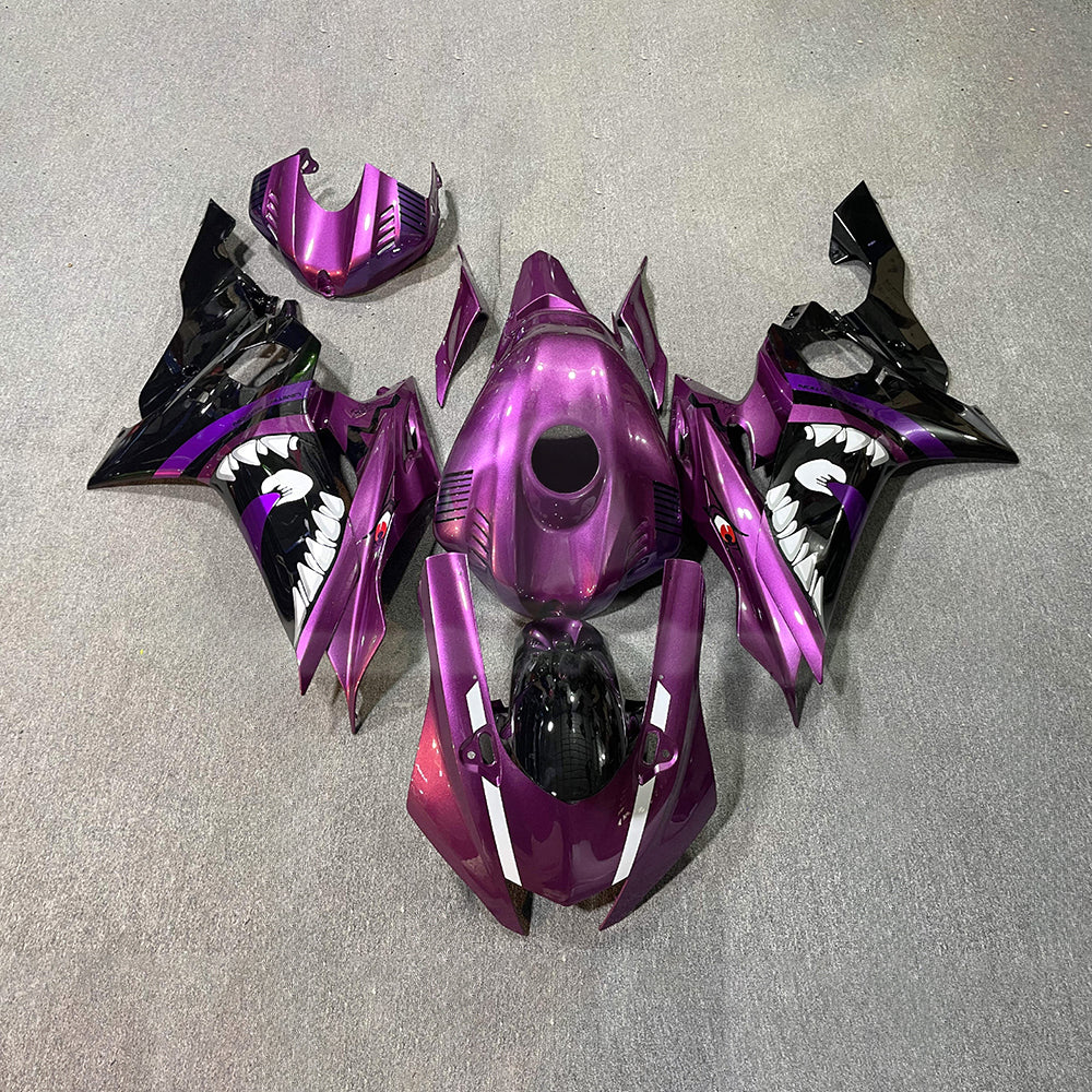 For YAMAHA YZF-R6 2017-2026 R6 Full Plastics Bodywork Fairings Kit | NiceFairings - paint design NO.9 option image