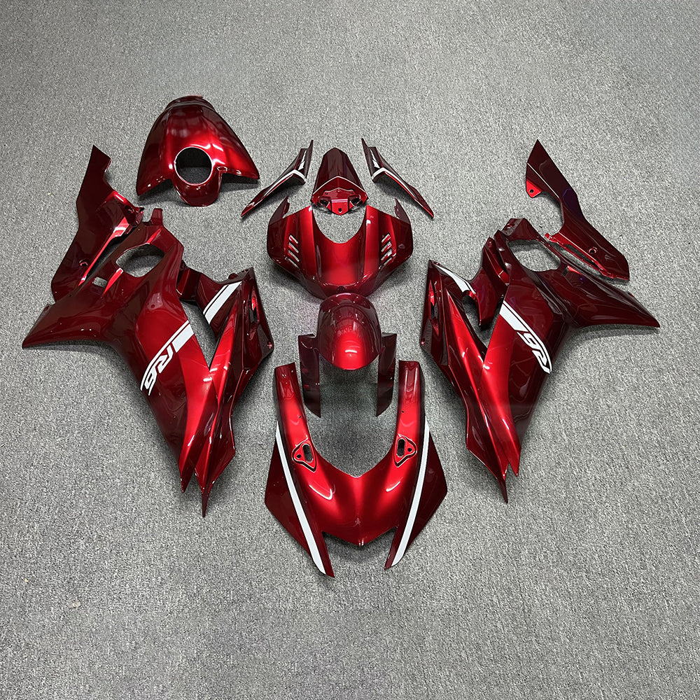 For YAMAHA YZF-R6 2017-2026 Set 100% Fit Premium Aftermarket Custom Painted Fairings Kit | NiceFairings - paint design NO.1 option image
