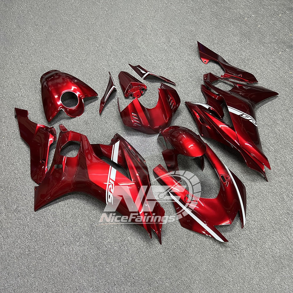 For YAMAHA YZF-R6 2017-2026 Set 100% Fit Premium Aftermarket Custom Painted Fairings Kit | NiceFairings - rear angle image