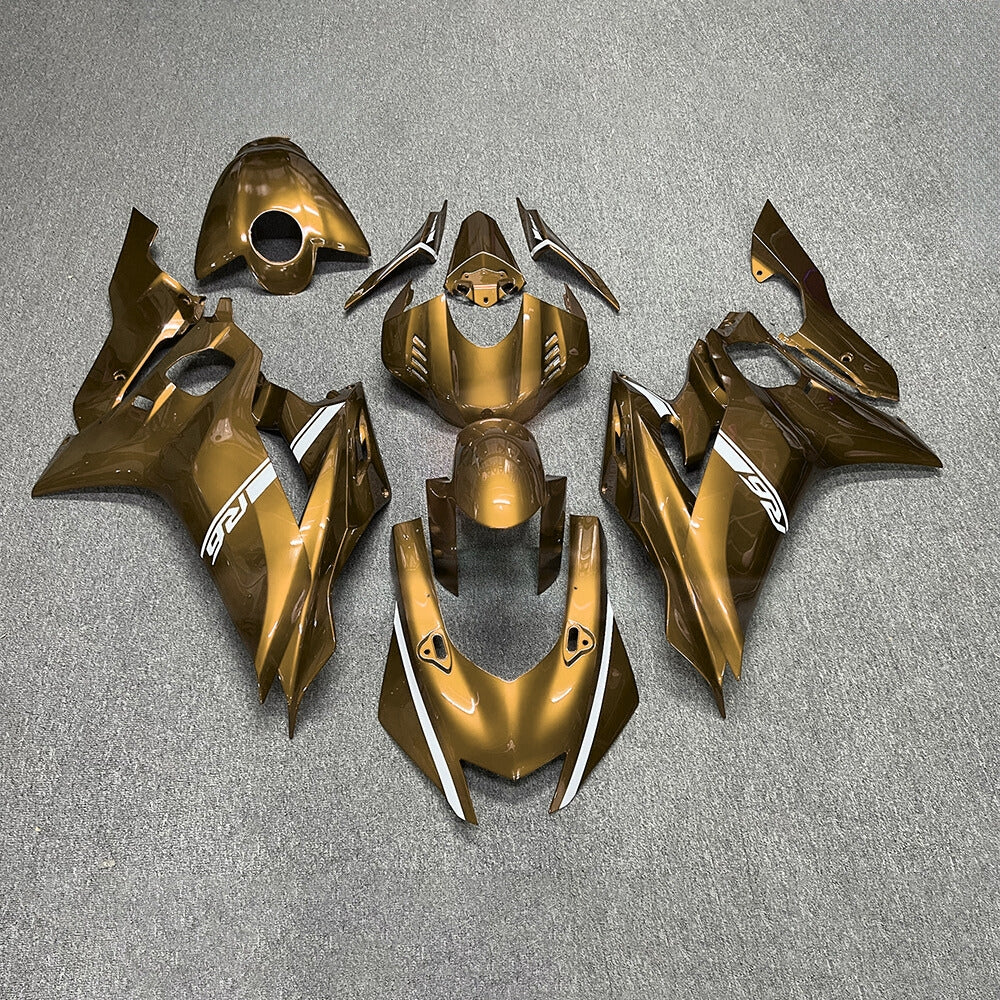 For YAMAHA YZF-R6 2017-2026 Set 100% Fit Premium Aftermarket Custom Painted Fairings Kit | NiceFairings - paint design NO.2 option image