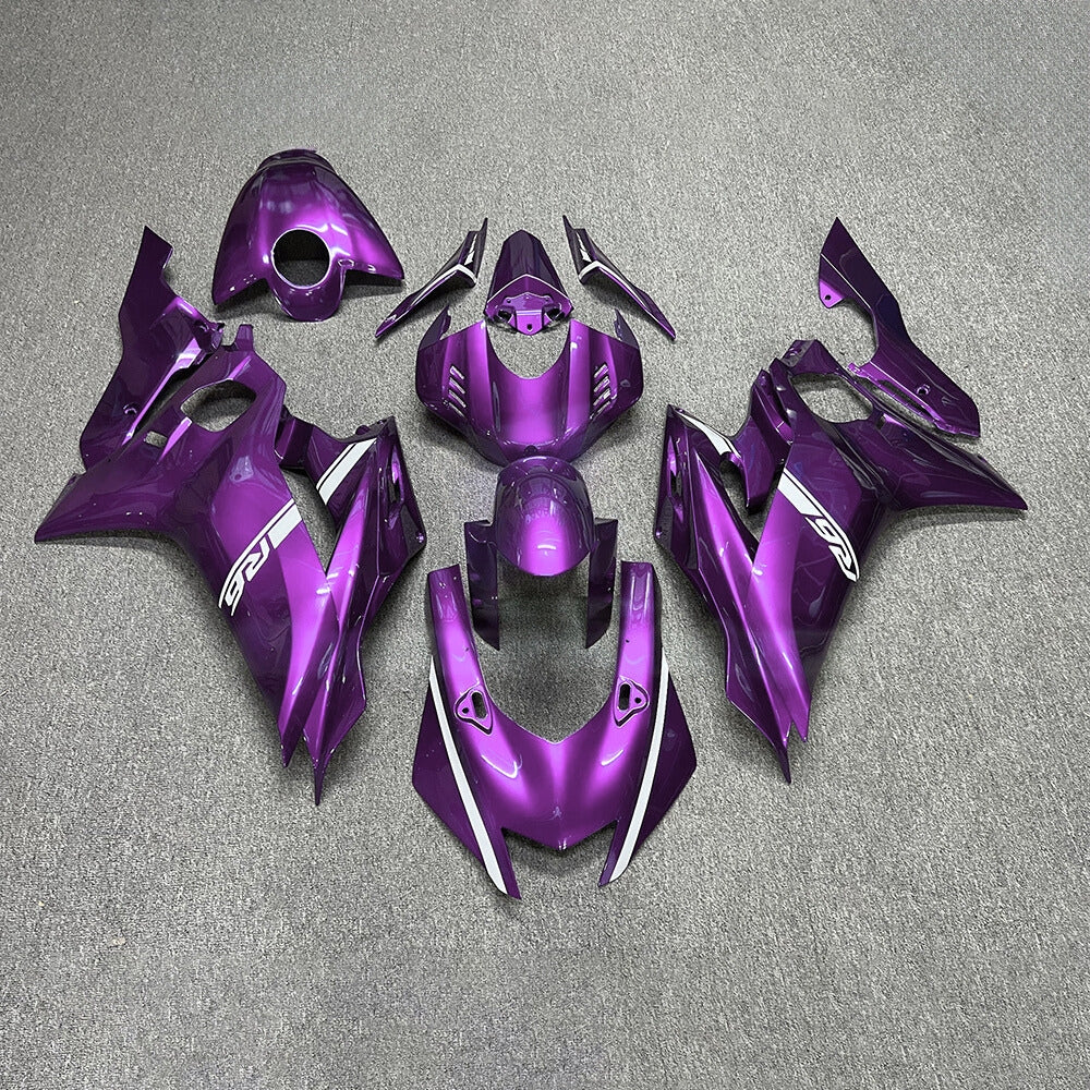 For YAMAHA YZF-R6 2017-2026 Set 100% Fit Premium Aftermarket Custom Painted Fairings Kit | NiceFairings - paint design NO.3 option image