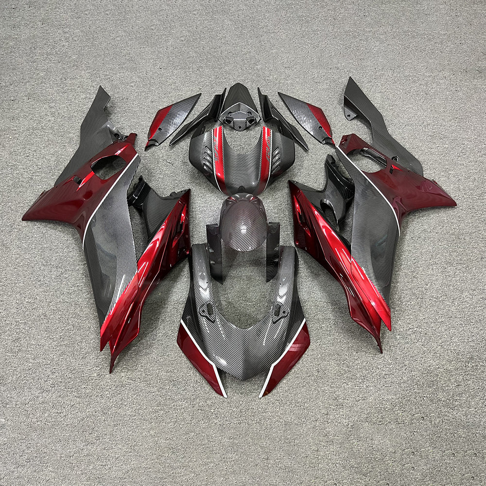 For YAMAHA YZF-R6 2017-2026 Custom Racing Graphics Matte Finish Aftermarket Bodykit Fairings Kit | NiceFairings - paint design NO.9 option image