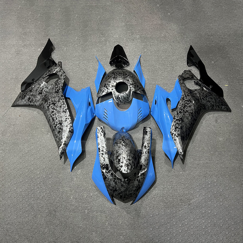 For YAMAHA YZF-R6 2017-2026 YZF R6 3-Layer Clear Coat Aftermarket Showroom Custom P Fairings Kit | NiceFairings - paint design NO.1 option image