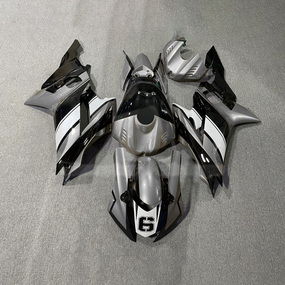 For YAMAHA YZF-R6 2017-2026 YZF R6 Pre-Drilled Aftermarket Custom Painted Cowling Fairings Kit | NiceFairings - paint design NO.9 option image