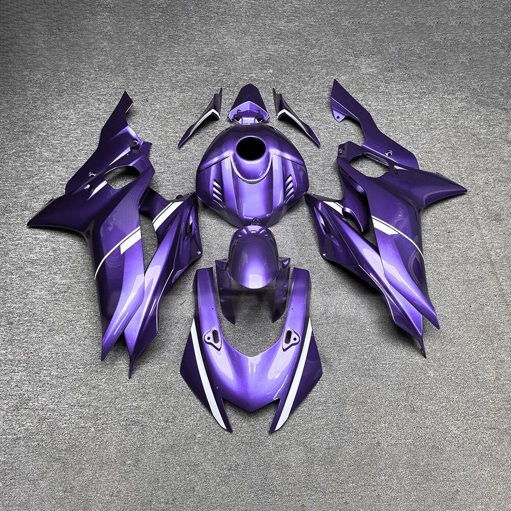 For YAMAHA YZF-R6 2017-2026 R6 Impact Resistant Plastic Aftermarket Durable Bodywor Fairings Kit | NiceFairings - paint design NO.9 option image