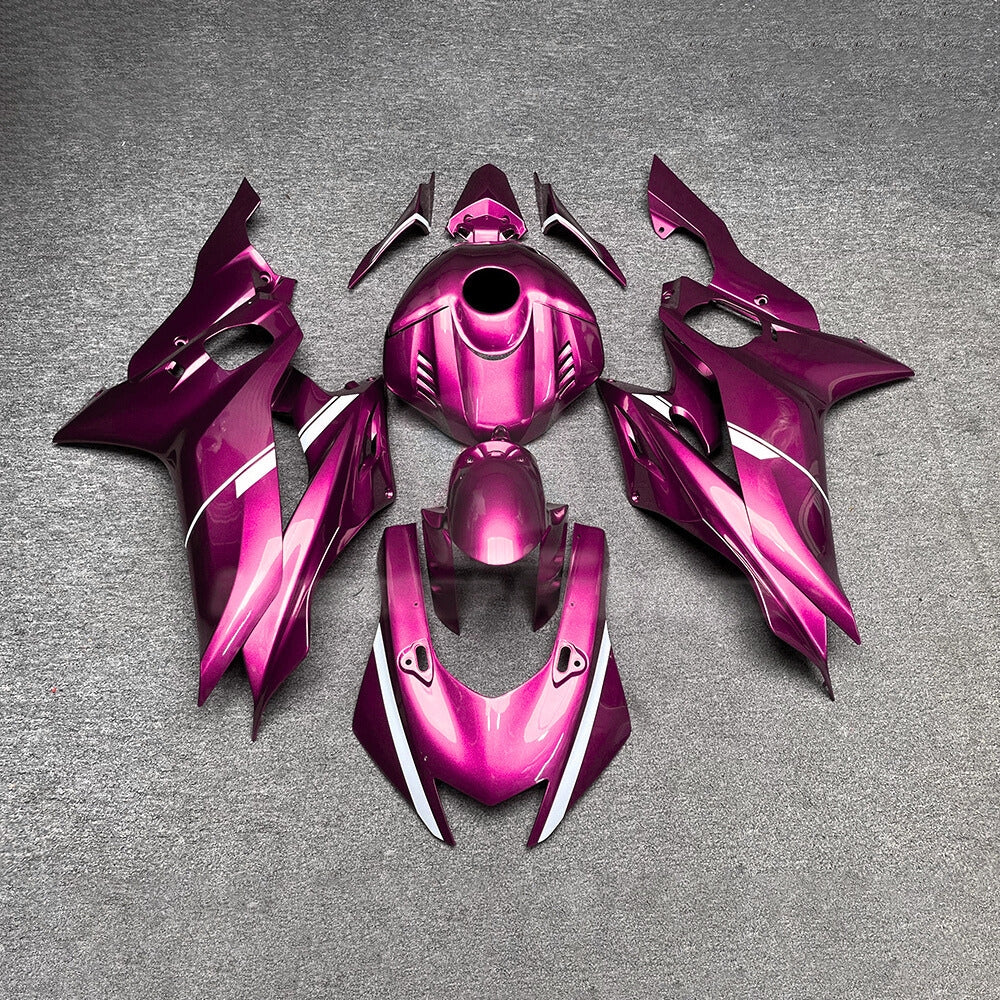 For YAMAHA YZF-R6 2017-2026 R6 Impact Resistant Plastic Aftermarket Durable Bodywor Fairings Kit | NiceFairings - paint design NO.6 option image