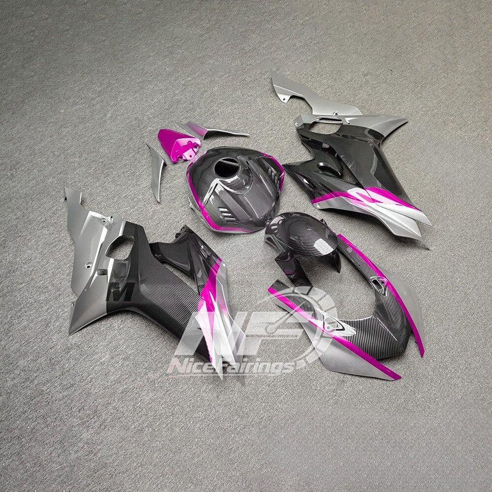 For YAMAHA YZF-R6 2017-2026 Custom Racing Graphics Matte Finish Aftermarket Bodykit Fairings Kit | NiceFairings - rear angle image