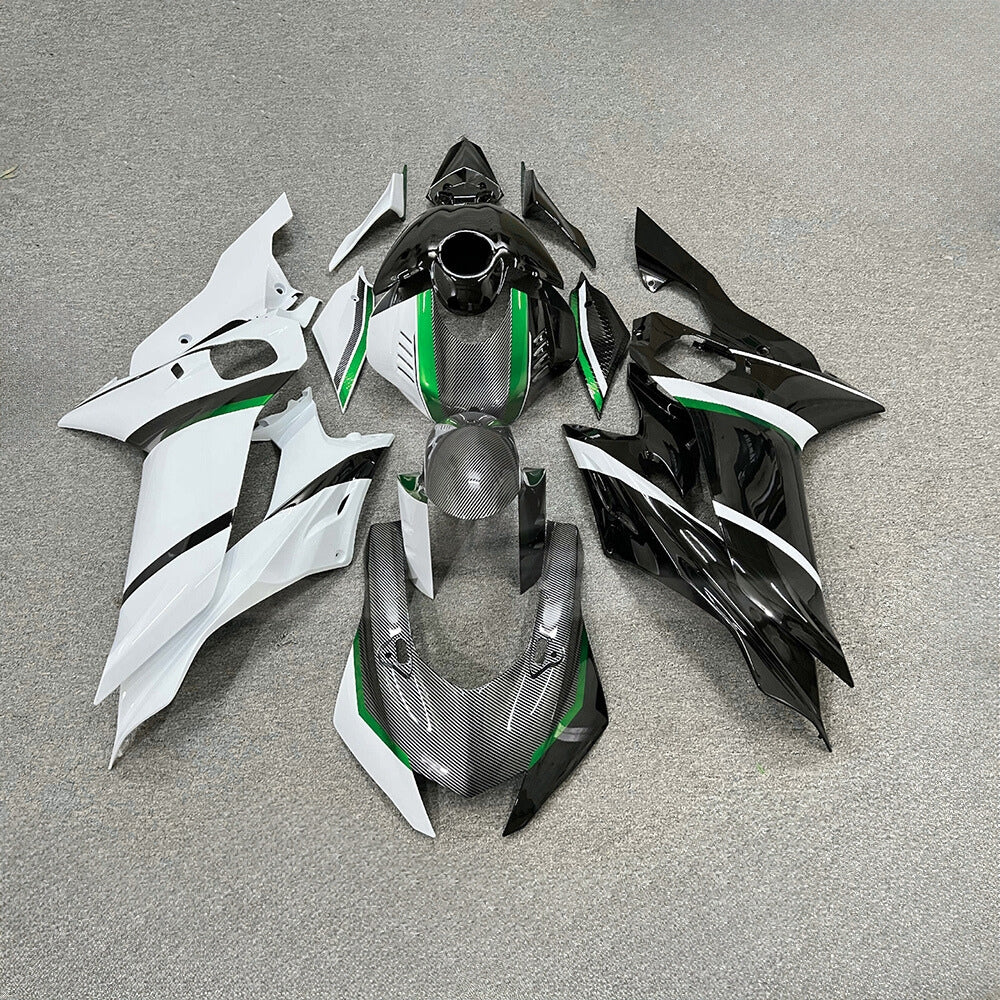 For YAMAHA YZF-R6 2017-2026 R6 Shatterproof Aftermarket Heavy Duty Motorbike Cowlin Fairings Kit | NiceFairings - paint design NO.6 option image
