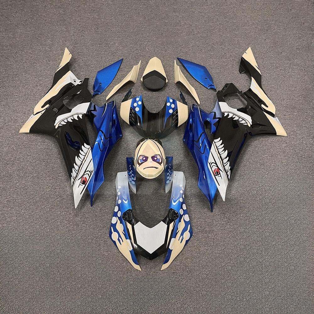 For YAMAHA YZF-R6 2017-2026 R6 207-2026 Custom Color Pre-Drilled Aftermarket Bodywo Fairings Kit | NiceFairings - paint design NO.8 option image