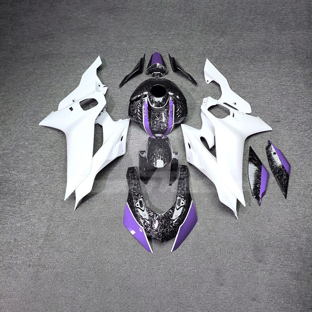 For YAMAHA YZF-R6 2017-2026 R6 17-26 Color Matched 3-Layer Clear Coat Aftermarket S Fairings Kit | NiceFairings - paint design NO.5 option image