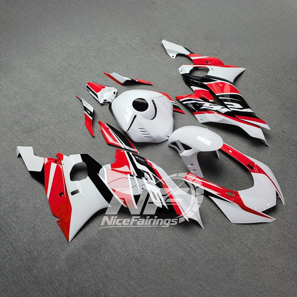 For YAMAHA YZF-R6 2017-2026 Race Replica Aftermarket Custom Team Graphics Body Fairings Kit | NiceFairings - rear angle image