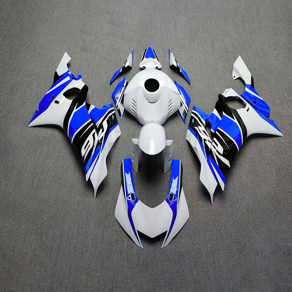 For YAMAHA YZF-R6 2017-2026 17-26 Premium Pearl White Aftermarket Bodywork Fairings Kit | NiceFairings - paint design NO.8 option image
