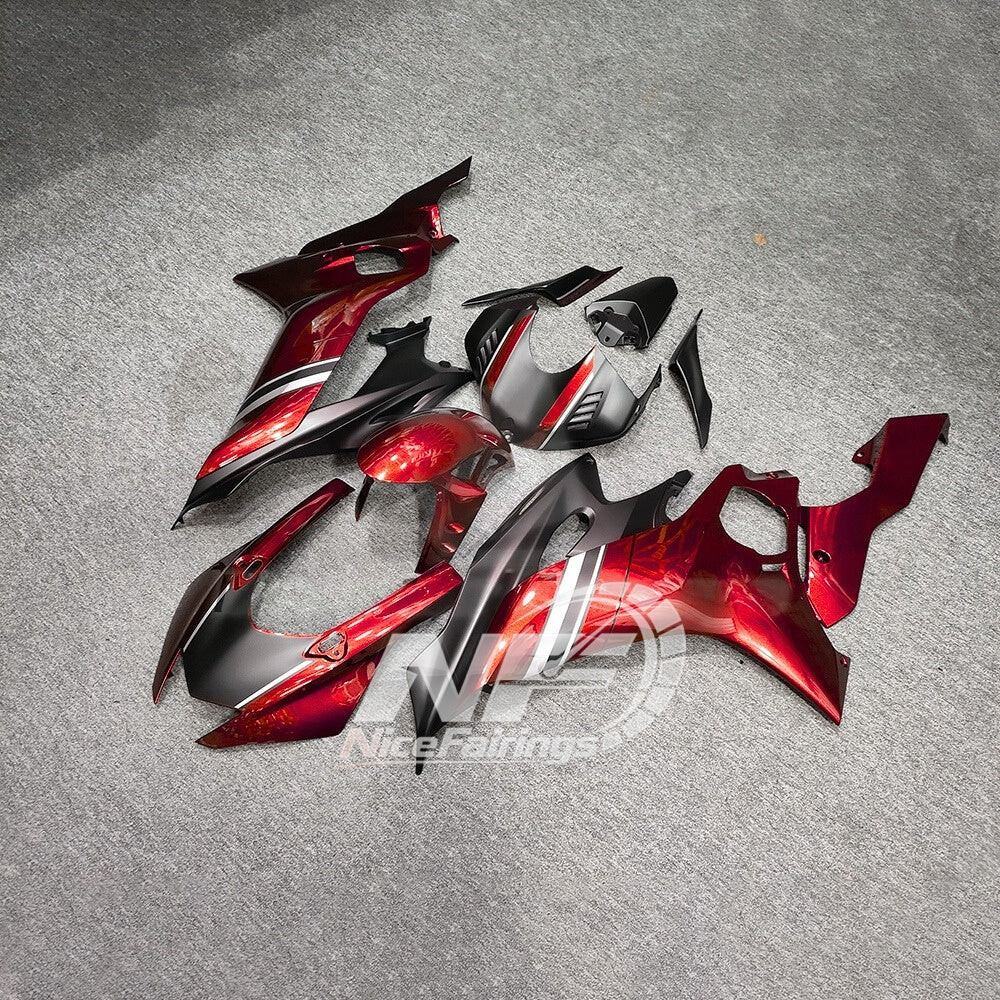 For YAMAHA YZF-R6 2017-2026 YZF R6 100% Fit Aftermarket Custom Painted Body Shell Fairings Kit | NiceFairings - side angle image