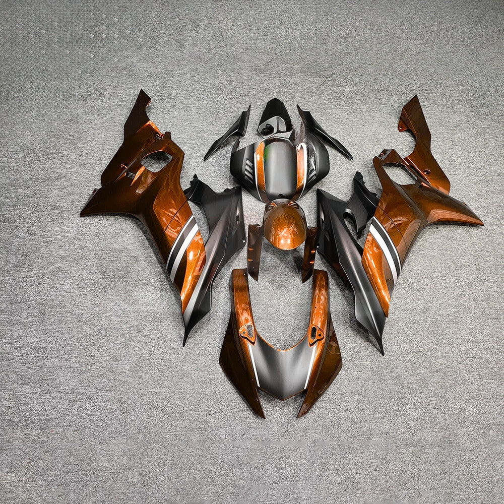 For YAMAHA YZF-R6 2017-2026 YZF R6 100% Fit Aftermarket Custom Painted Body Shell Fairings Kit | NiceFairings - paint design NO.2 option image