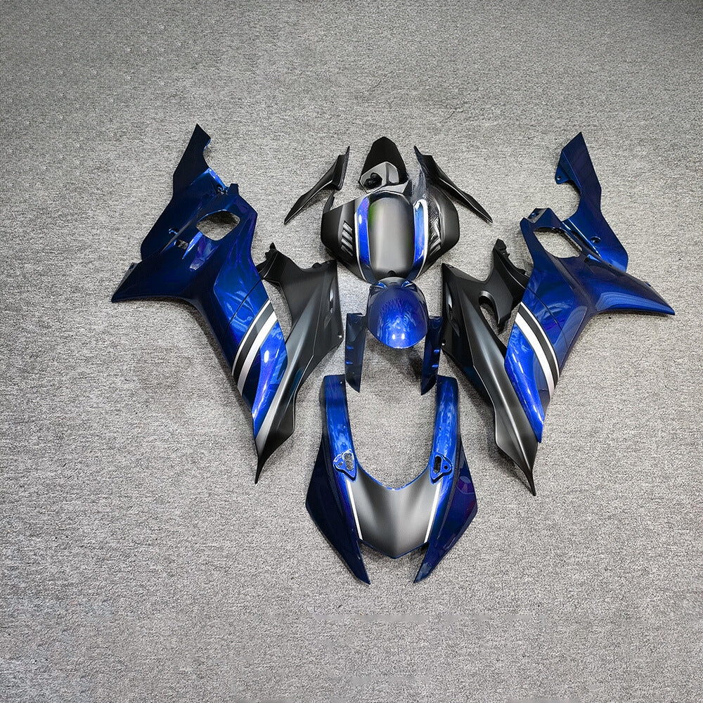 For YAMAHA YZF-R6 2017-2026 YZF R6 100% Fit Aftermarket Custom Painted Body Shell Fairings Kit | NiceFairings - paint design NO.5 option image