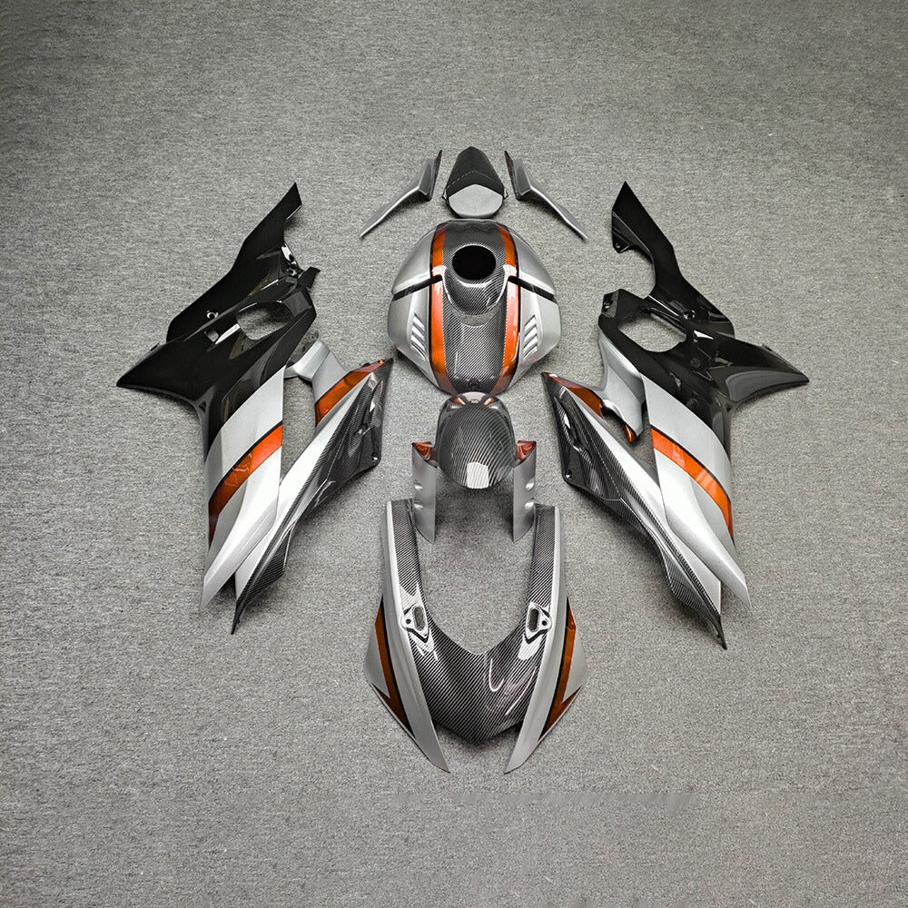For YAMAHA YZF-R6 2017-2026 YZF R6 17-26 Flexible Plastic Reinforced Tabs Aftermark Fairings Kit | NiceFairings - paint design NO.2 option image