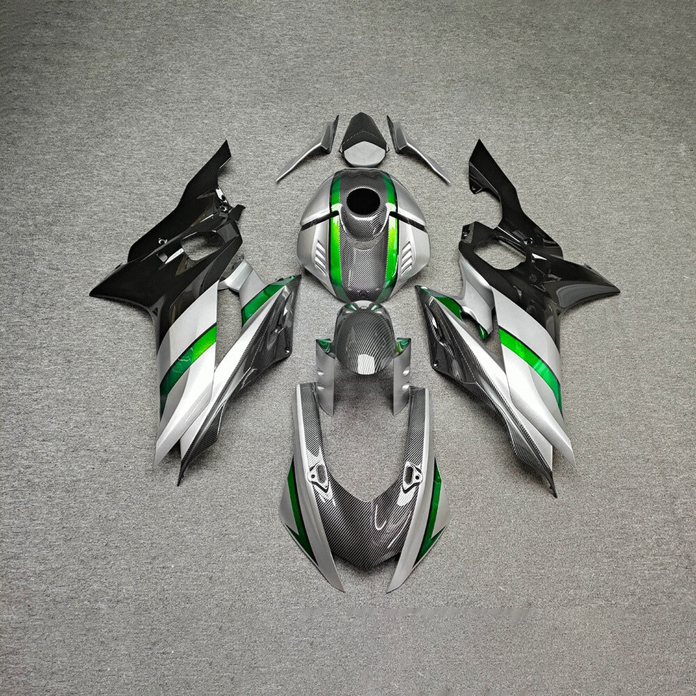 For YAMAHA YZF-R6 2017-2026 YZF R6 17-26 Flexible Plastic Reinforced Tabs Aftermark Fairings Kit | NiceFairings - paint design NO.7 option image