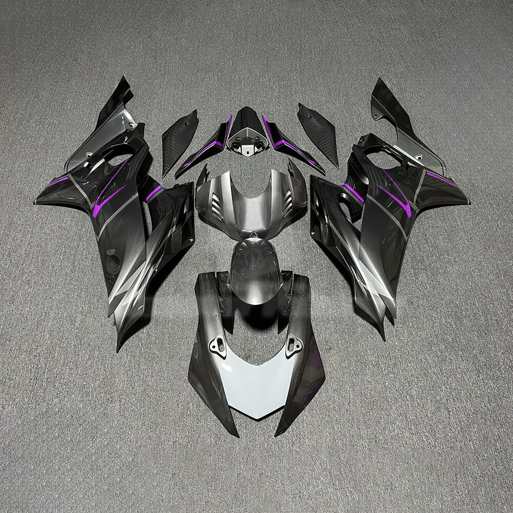 For YAMAHA YZF-R6 2017-2026 R6 100% Fit Custom Painted Aftermarket Bodywork Frame Fairings Kit | NiceFairings - paint design NO.5 option image