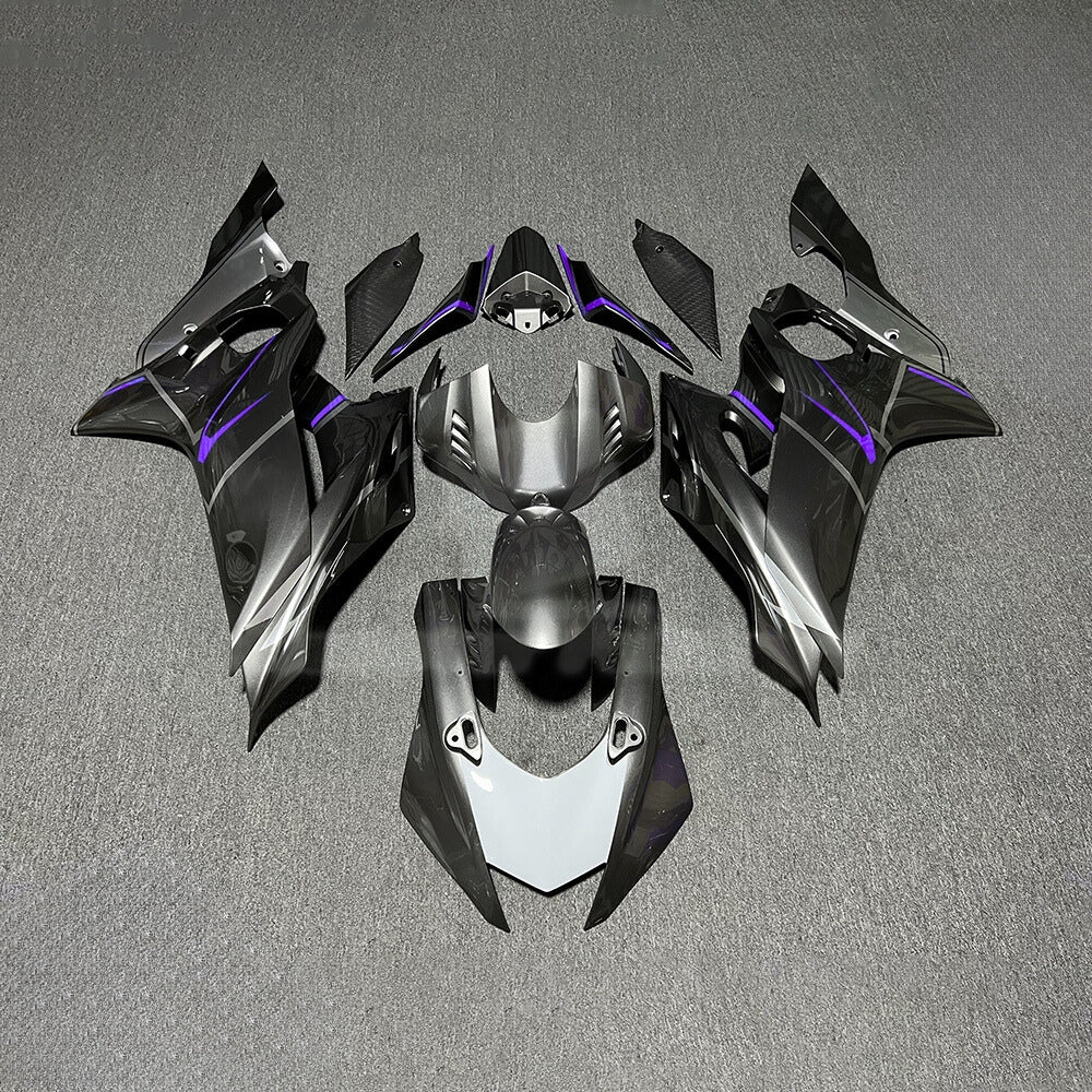For YAMAHA YZF-R6 2017-2026 R6 100% Fit Custom Painted Aftermarket Bodywork Frame Fairings Kit | NiceFairings - paint design NO.2 option image