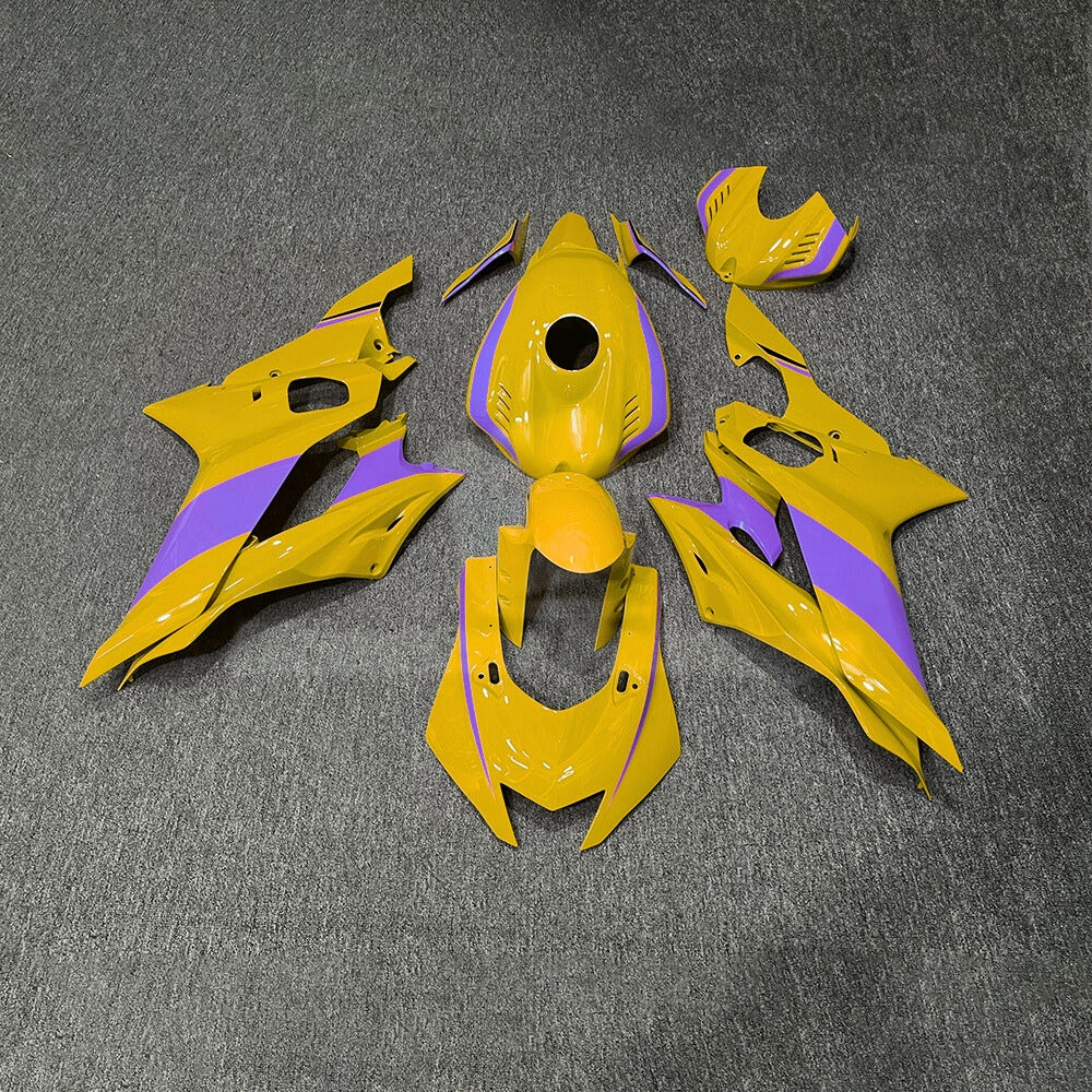 For YAMAHA YZF-R6 2017-2026 Premium Painted Vivid Color Aftermarket Body Frame Fairings Kit | NiceFairings - paint design NO.8 option image