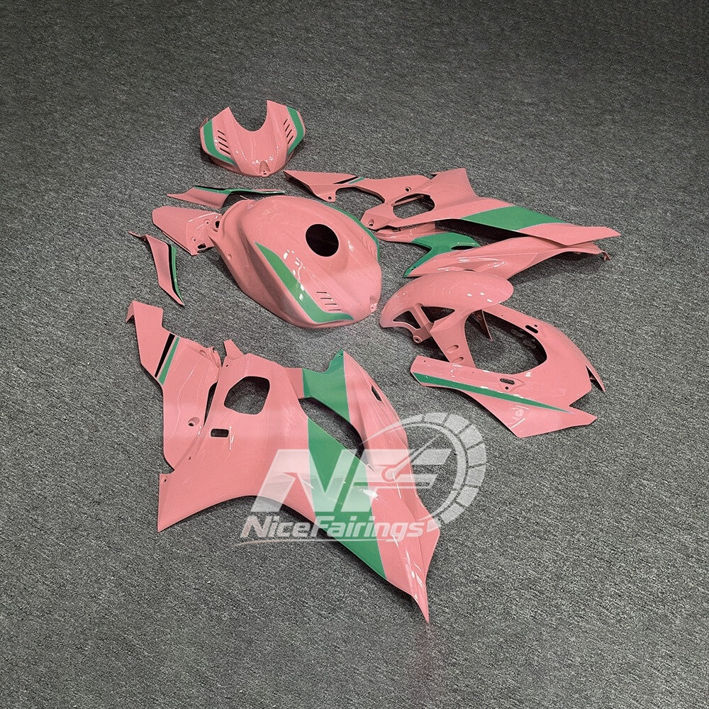 For YAMAHA YZF-R6 2017-2026 R6 Matte Black Plastic Aftermarket Sportbike Bodywork Fairings Kit | NiceFairings - side angle image