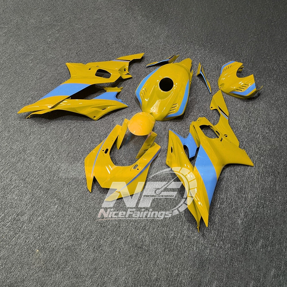 For YAMAHA YZF-R6 2017-2026 17-26 Custom Color Glossy Painted Aftermarket Sport Bod Fairings Kit | NiceFairings - side angle image