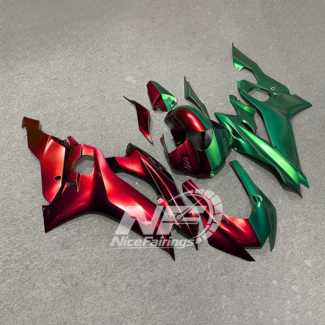For YAMAHA YZF-R6 2017-2026 R6 Sportbike Bodywork Cowling Set Fairings Kit | NiceFairings - rear angle image