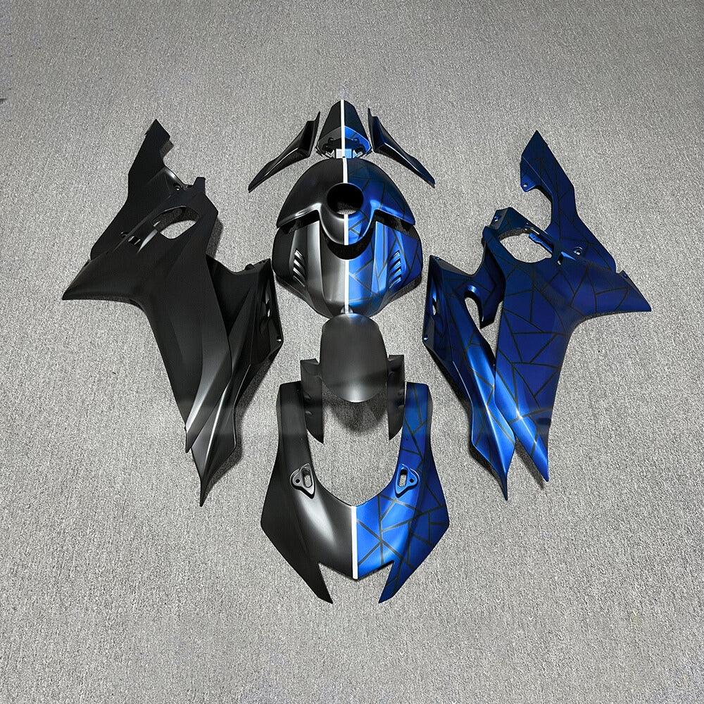 For YAMAHA YZF-R6 2017-2026 R6 17-26 Pre-Drilled Holes Heat Shield Protection After Fairings Kit | NiceFairings - paint design NO.3 option image