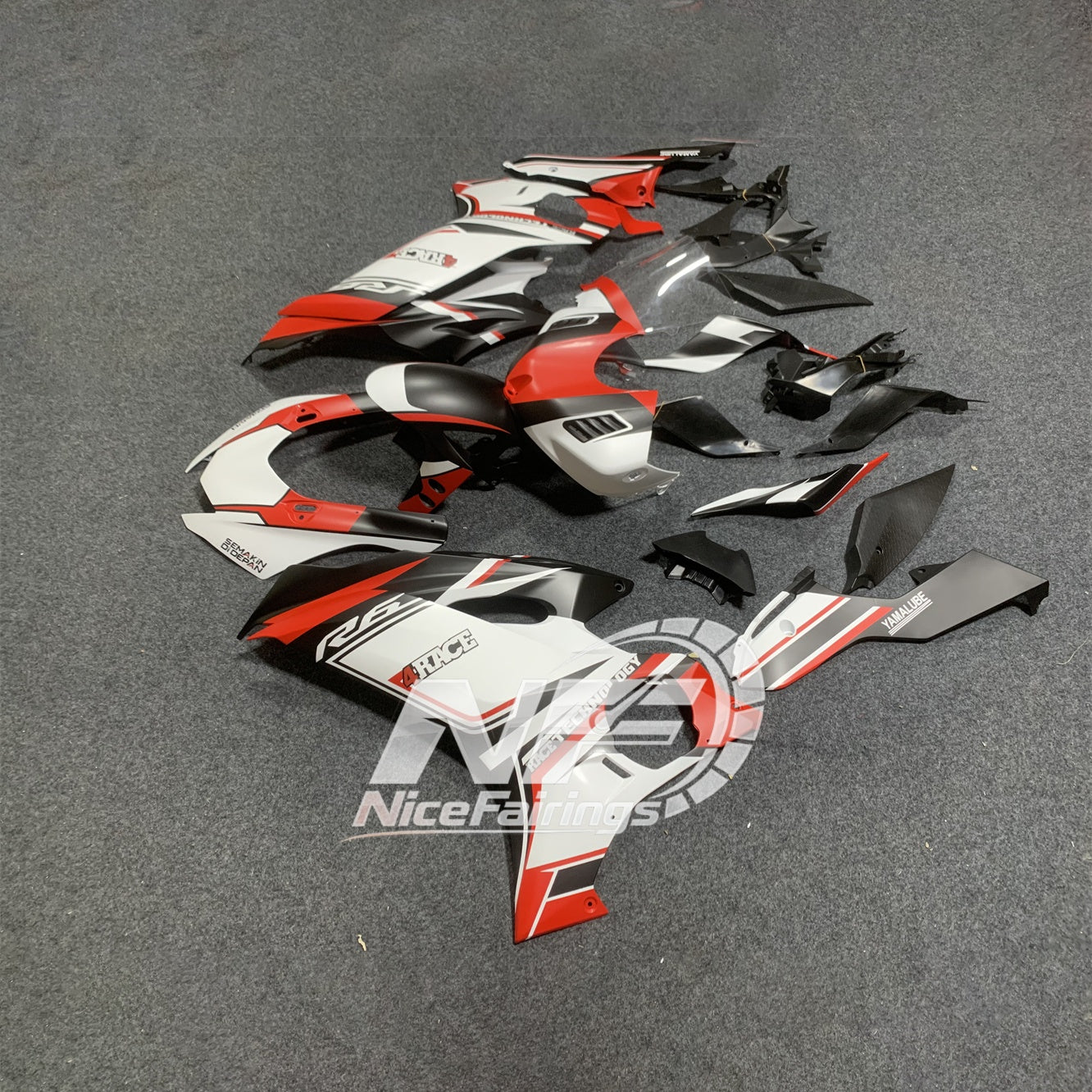 Yamaha R6 2017-2026 Painted Motorcycle Fairing Kit