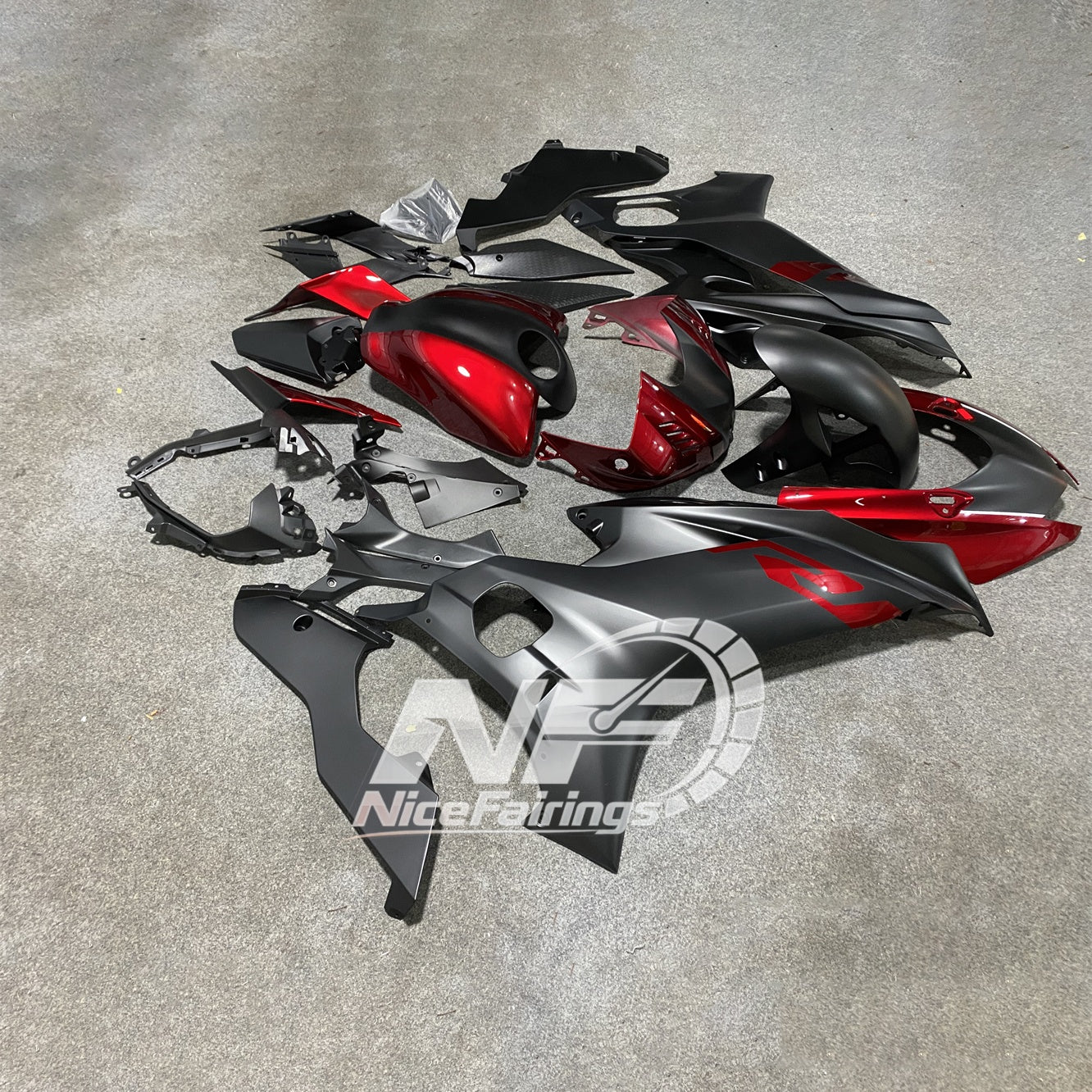 For YAMAHA YZF-R6 2017-2026 YZF R6 Set 100% Fit Aftermarket Custom Painte Fairings Kit | NiceFairings - rear angle image