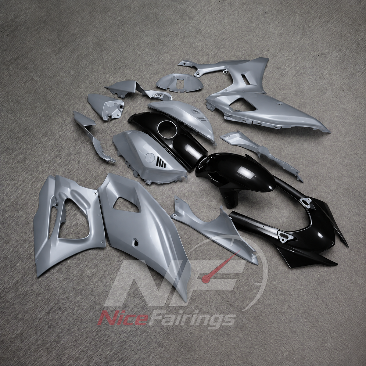Painted ABS Plastic Bodywork Kit Fits 2021-2025 Yamaha YZF-R7 | NiceFairings - front angle image