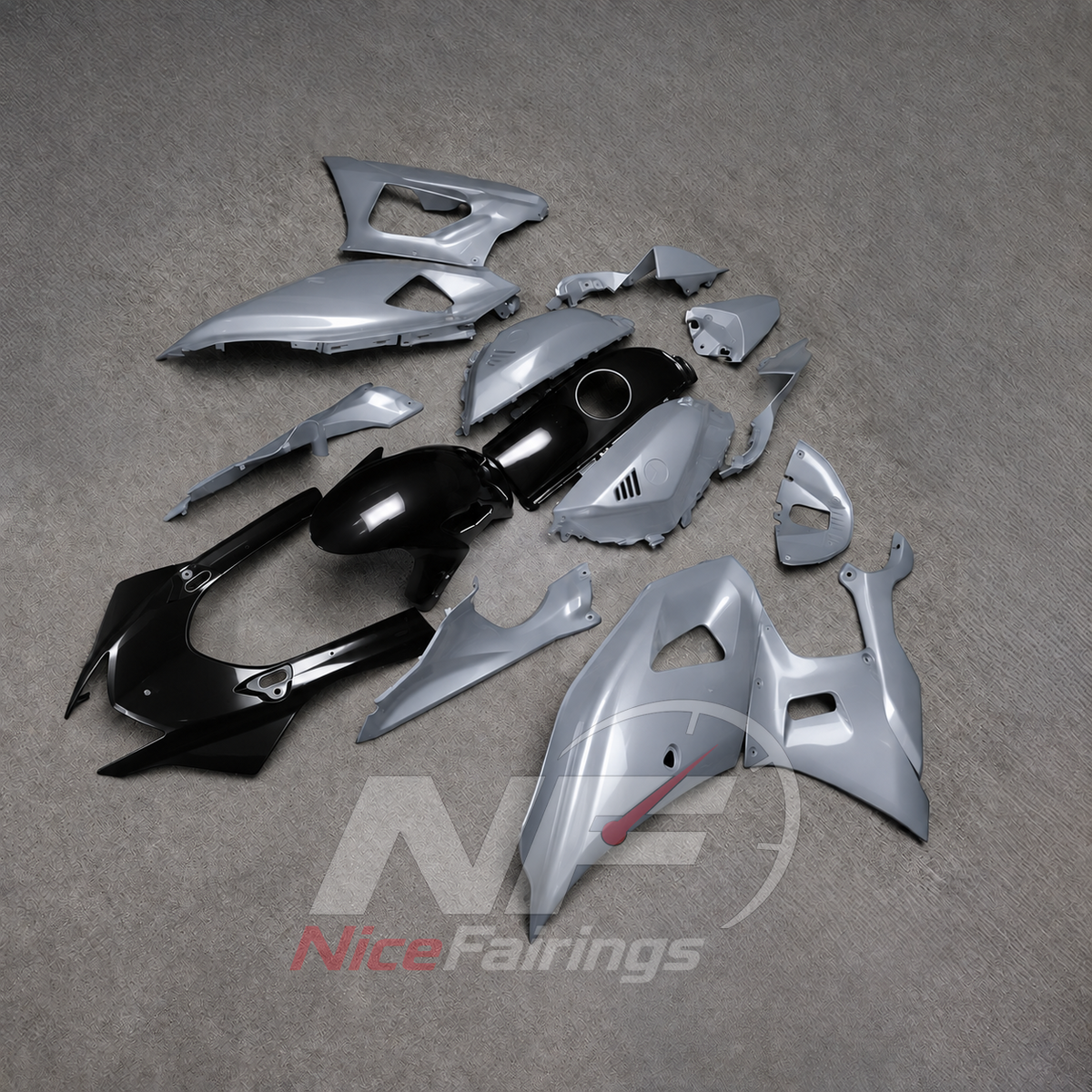 Painted ABS Plastic Bodywork Kit Fits 2021-2025 Yamaha YZF-R7 | NiceFairings - side angle image