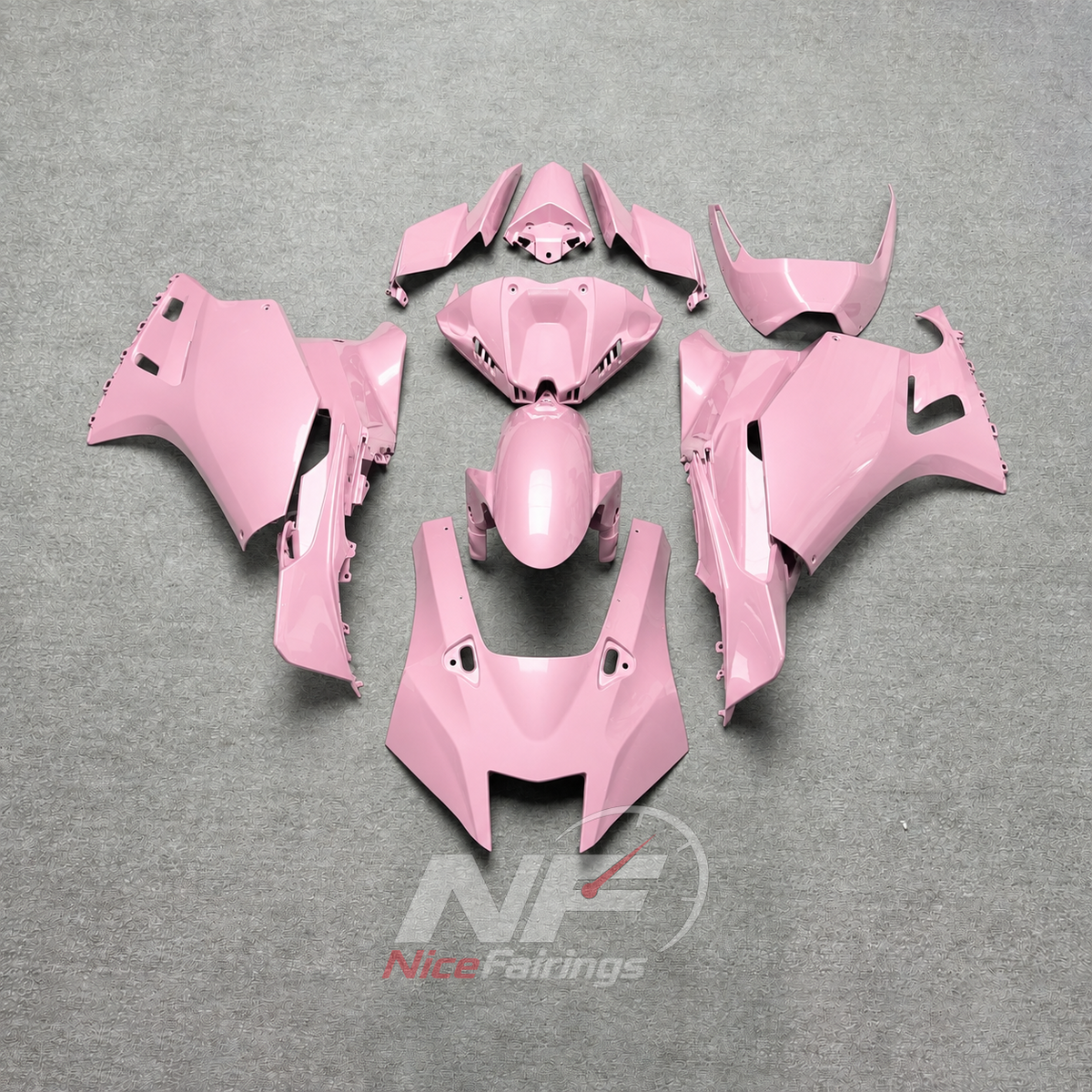 ABS Injection Cowling Kit Fits YAMAHA YZF-R9 2025-2026 - Green Replacement | NiceFairings - paint design NO.4 option image