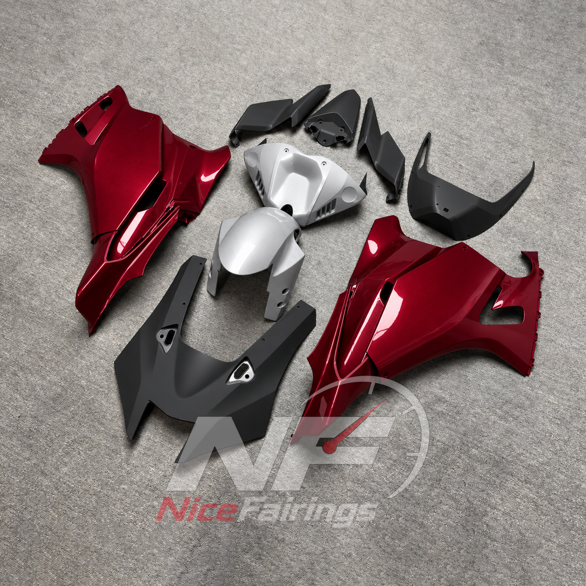ABS Injection Fairing Kit Fits YAMAHA YZF-R9 2025-2026 - Painted | NiceFairings - side angle image