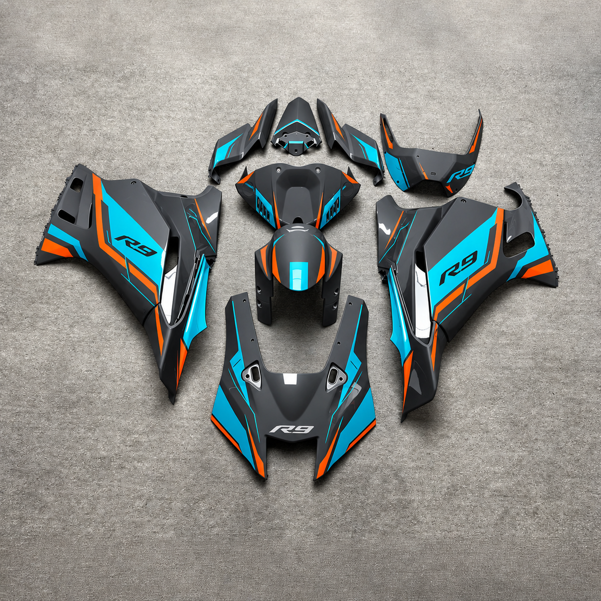 Injection-Molded Motorcycle Bodywork Kit Fits YAMAHA YZF-R9 2025-2026 - Painted | NiceFairings - main product image