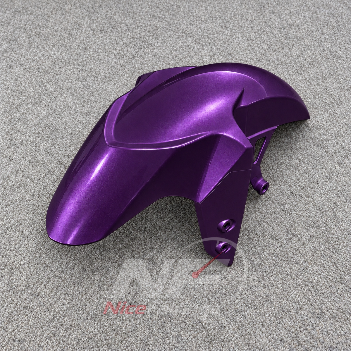 Fairing Kit Fits 2023-2026 YAMAHA YZF-R125 - ABS Plastic Bodywork - Purple | NiceFairings - front angle image