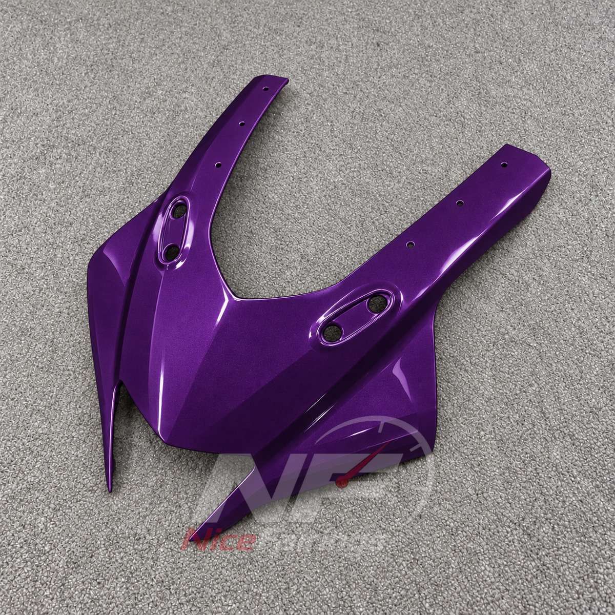 Fairing Kit Fits 2023-2026 YAMAHA YZF-R125 - ABS Plastic Bodywork - Purple | NiceFairings - rear angle image