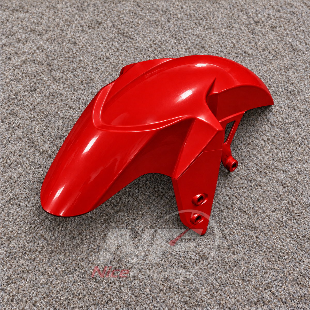 Sportbike Fairing Kit Fits 2023-2026 YAMAHA YZF-R125 - ABS Plastic Bodywork - Red | NiceFairings - front angle image